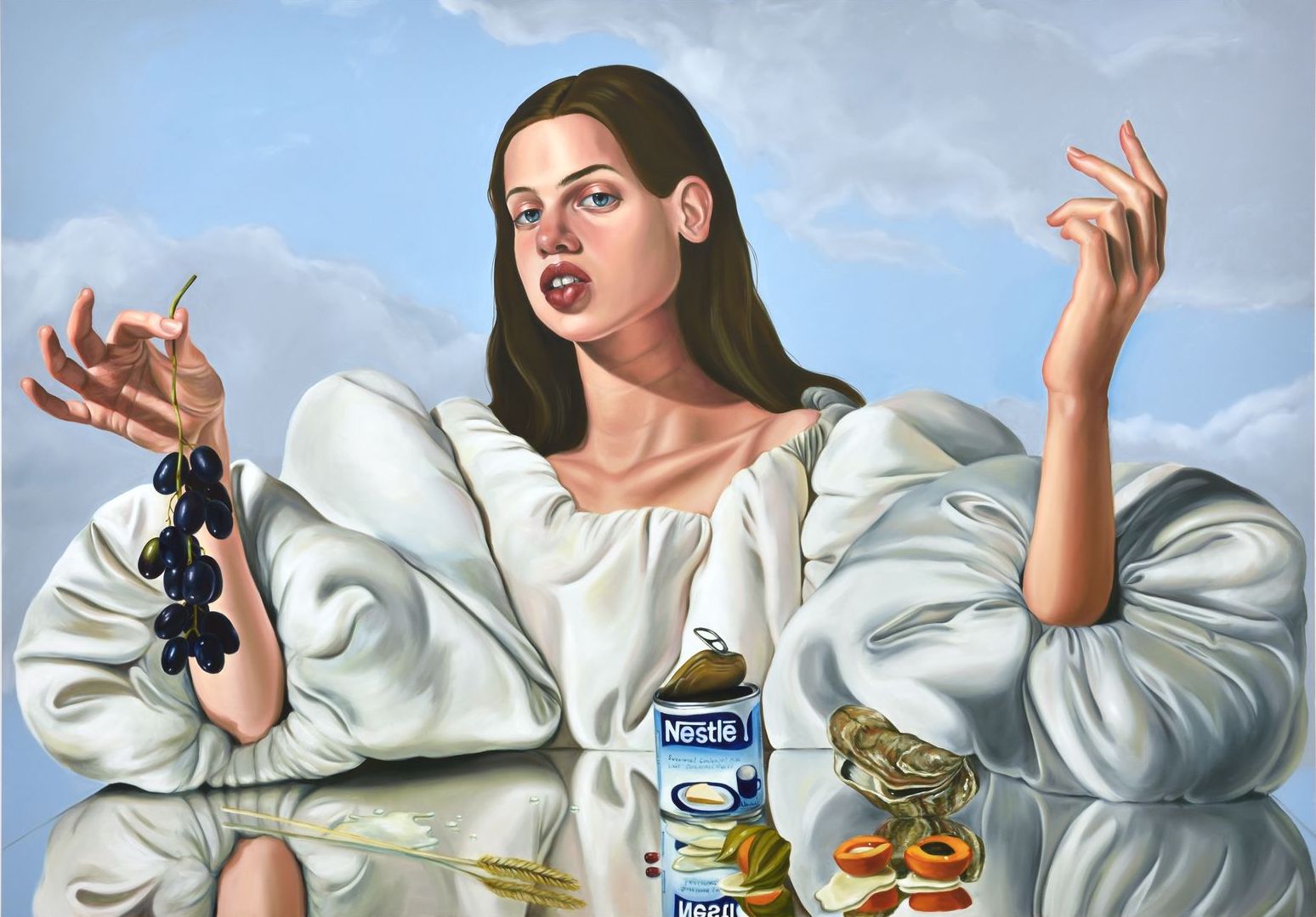 Lactose Tolerance 2017 oil on canvas