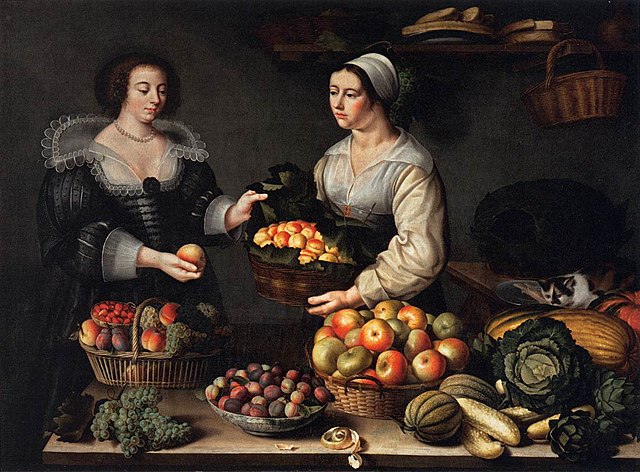 Do You Savour What You Consume? 2 Moillon Louise The Fruit and Vegetable Costermonger 1631